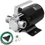 TOPWAY Water Transfer Electric Sump Utility Pump 330 GPH 1/10HP with Water Hose Kit (115V AC)