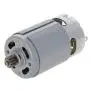 Fielect 550 Electric Motor 12 Teeth 18V Motor Gear Motor Gearbox Accessories for Power Wheels Kids Electric Cars Children Ride On Car Replacement Parts