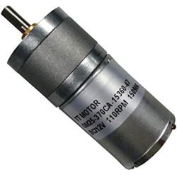 25mm 6v 110rpm dc motor used for mini robot wheel