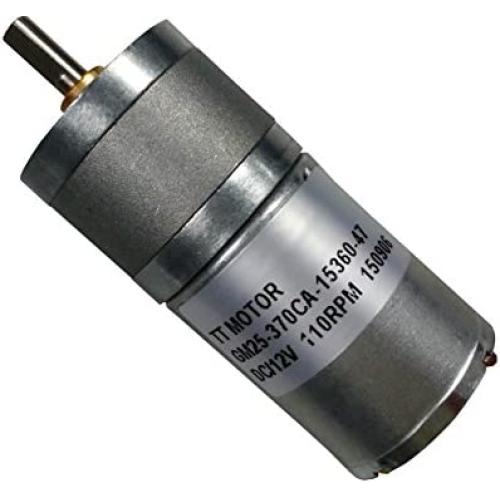 25mm 6v 110rpm dc motor used for mini robot wheel