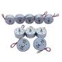 10 Pièces Micro Jouets DIY Type Moteur 300 1.5V-9V Moteur DC à Haut Débit pour Panneau Solaire Éolienne Générateur 10 Pièces Micro Jouets DIY Type Moteur 300 1.5V-9V Moteur DC à Haut Débit pour Panneau Solaire Éolienne Générateur