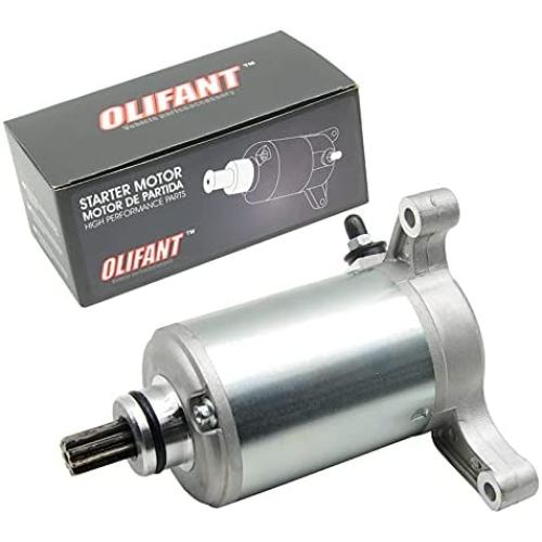 Starter Motor for Yamaha Raptor 350 Warrior 350 YFM350 Big Bear 350 Kodiak 400 1993-2002 YFM400 Yamaha 350 1987-2013 1YW-81800-50 1UV-81800-50 Olifant