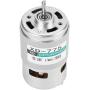 XD-775 12V/24V High Speed Low Noise Double Ball Bearing Brush DC Motor for Many Machine,Small Lathe,Precision Machine Battery Car(24V20000)