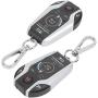 Motorcycle Alarm System,Yctze 2 Way Alarm System Universal ABS Motorcycle Anti‑Theft Remote Control for Security 12V with Remote Start for Most Motorcycle