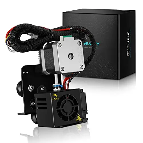 Dawnblade Official Creality Direct Drive Extruder Upgrade Kit for Ender-3 / Ender-3 Pro, Full Assembled of MK8 Extruder, Hotend, 42-40 Stepper Motor, Fan, V-Slot Wheels Carriage, Cables
