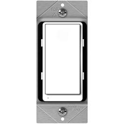 ENERWAVE Z-Wave Plus Switch, Z-Wave Switch, Smart Light Switch with Smart Meter Z-Wave Energy Monitor, Neutral Wire Required, Works with Alexa, Interchangeable Face Cover, ZW15SM-PLUS, White