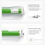 Roller Tubular Motor with Built-in Battery-No Wiring, Wireless App or Timer Control, Add Blinds Motor Compatible with Alexa, Google Home