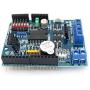 FainWan L298P DC Motor Drive Module L298P DC Motor Drive Shield H-Bridge Drive Expansion Board High-Power DC Stepper Motor Controller Compatible with Ar-duino