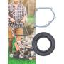 Crank Case Crankshaft Oil Seal Gasket For HONDA GX160 GX200 168F 5.5HP 6.5HP Gasoline Engine Motor Trimmer Generator