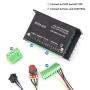 RATTMMOTOR 500W Brushless Spindle Motor Kit, 500W 48VDC Brushless Spindle Motor ER11 12000RPM+BLDC Motor Driver Controller+DC Switching Power Supply+55mm Spindle Mount Clamp for CNC Router Machine