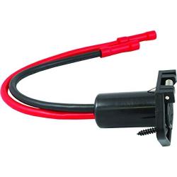 Attwood 14366-6 Heavy-Duty Trolling Motor Connectors 2-Wire 8-Gauge Female Receptacle