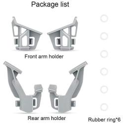 Hooshion Drone Arm Strengthening Bracket Clamp Arm Adapter Motor Arm Holder for DJI Mavic Mini Drone Accessories