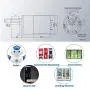 Gear Motor High Torsion Metal , Gowns Surgical Gowns Wheel Micro Synchronous Motor Eccentric Output Shaft Micro Speed Reduction Machinery for Micro Machinery