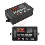 Contrôleur de Vitesse PWM Numérique 10A 8V-55V pour Moteur DC avec Commutateur de Contrôle de Vitesse et Fonction Mémoire Contrôleur de Vitesse PWM Numérique 10A 8V-55V pour Moteur DC avec Commutateur de Contrôle de Vitesse et Fonction Mémoire