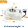WR60X23584 Evaporator Fan Motor Replacement Compatible with G.E, and Hotp-oint Refrigerator Replaces WR60X10141 WR60X10346 WR60X10138 UDQR002GLL by Fetechmate