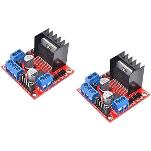 L298N Dual H Bridge PWM Stepper Motor Drive Controller Board Module (Pack of 2)
