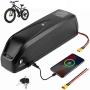 Jieoto Electric Bike Battery Pack 36V 20Ah Cells Front Rear Hub/Mid Drive Bicycle Motor Kit with Charger XT60 Plug