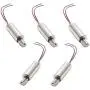 Augiimor 5PCS Micro Coreless Vibration Motor DC 1.5-3.7V 13000RPM Vibration Micro Coreless Brushed Motors 7x16mm Electric Motors with Eccentric Wheel