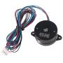 AITIAO 36mm Motor Extruder Stepper Motor Round Body 3D Printer Parts with 47.2inch Cable Compatible with Orbiter Extruder Sherpa Extruder, Ender 3 Pro/Voron 2.4 / BLV / CR10 3D Printer