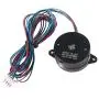 AITIAO 36mm Motor Extruder Stepper Motor Round Body 3D Printer Parts with 47.2inch Cable Compatible with Orbiter Extruder Sherpa Extruder, Ender 3 Pro/Voron 2.4 / BLV / CR10 3D Printer