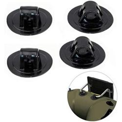 PURATEN Kayak Engine Bracket, 4pcs Motor Stand Holder for Boat Fishing Canoe Inflatable Boat Engine Mount Grommet