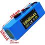 Jieoto 36V E-Bike Battery Pack 20000Mah Lithium-Ion Battery Electric Bike Scooter Battery Pack Electric Bicycle Battery for 500W 350W 250W 200W Motor with BMS and Charger
