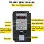 VEVOR VFD 3KW, ODR 27.5A, Convertisseur de Fréquence Variable pour Moteur CNC, Inverseur Convertisseur 110V, pour Contrôle de Vitesse Moteur de Rabot (Entrée Monophasée, Sortie Triphasée) VEVOR VFD 3KW, ODR 27.5A, Convertisseur de Fréquence Variable pour Moteur CNC, Inverseur Convertisseur 110V, pour Contrôle de Vitesse Moteur de Rabot (Entrée Monophasée, Sortie Triphasée)