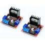 WWZMDiB 2pcs L298N（Original Chip） Motor Drive Controller Board Module Dual H Bridge DC Stepper for Arduino Smart Car Power UNO MEGA R3 Mega 2560