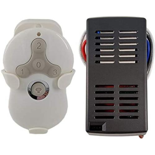 Breeze Bay Universal Self-learning Ceiling Fan Remote Control and Receiver Kit Replacement of Hampton Bay Harbor Breeze Hunter