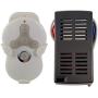 Breeze Bay Universal Self-learning Ceiling Fan Remote Control and Receiver Kit Replacement of Hampton Bay Harbor Breeze Hunter