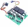 KNACRO DC Motor Speed Governor DC 12V 24V 36V (10-55V) 40A Forward/Stop/Reverse 2000W Max 0-100% Speed Range Pre-wired Models