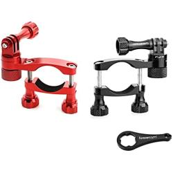 Forevercam Handlebar Mount for Gopro Aluminum Large Tube /Roll Bar / Motorcycle Bicycle Bike Handlebar/ Seat Post/ Ski Pole Mount gopro Buckle Mount