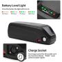 Jieoto Electric Bike Battery Pack 36V 20Ah Cells Front Rear Hub/Mid Drive Bicycle Motor Kit with Charger XT60 Plug