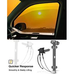 A-Premium Power Window Regulator with Motor Replacement for Honda Accord 1994-1997 (Sedan Body Style Only) Front Left Driver Side