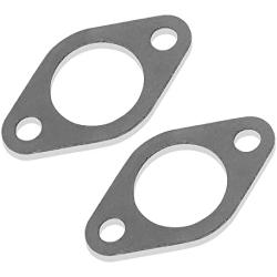 FLYPIG New Exhaust Muffler Gasket Fit for Honda GX240 8HP GX270 9HP GX340 11HP GX390 13HP Engine Go Kart Racing (Pack of 2)