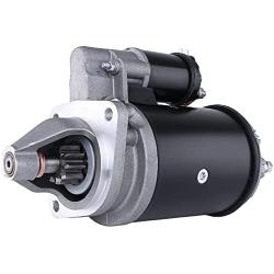 Rareelectrical NEW STARTER MOTOR COMPATIBLE WITH MASSEY FERGUSON TRACTOR MF-174 MF-184 27515E 27539 27539A