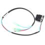 Dweekiy Motor Trim Switch, Trim Tilt Switch Remote Control Assembly Fit for Engine Outboard Motors 703-82563-01-00