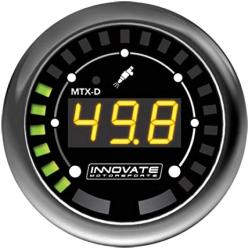Innovate Motorsports 3917 MTX-D Fuel Pressuregauge 0-145 PSI 10 Bar, 1 Pack