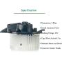 A/C Heater Blower Motor Assembly for Dodge Durango Grand Caravan Jeep Grand Cherokee