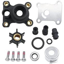 UANOFCN Impeller Water Pump Repair Kit For Johnson Evinrude with Housing 394711 0394711 18-3327 8-15HP 1974-up