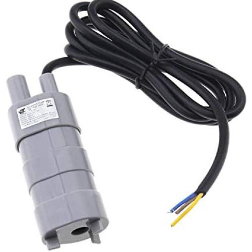 Creative-Idea DC 12V Submersible Motor Pump with 4.6ft Cable 5M High Head 10L/Min 600L/H Pond Aquarium Camper Motorhome