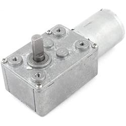 sourcing map DC24V Worm Gear Motor High Torque Turbo 1.2 R/min GW370