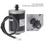 MY6812 Blade Sprocket Motor Electric Scooter 24V 100W High Speed Motor Electric Bike Motor with Sprocket Teeth