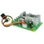 1200W 20A PWM DC Motor Speed Controller DC 10V-60V Adjustable Speed Control Switch 12V 24V Fan Motor Speed Regulator Governer
