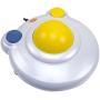 BIGtrack 2.0 Trackball - for Users who Lack Fine Motor Skills to Use a Mouse. A Big 3” Trackball with 2 Blue (Left and Right) Mouse Buttons - #12000006
