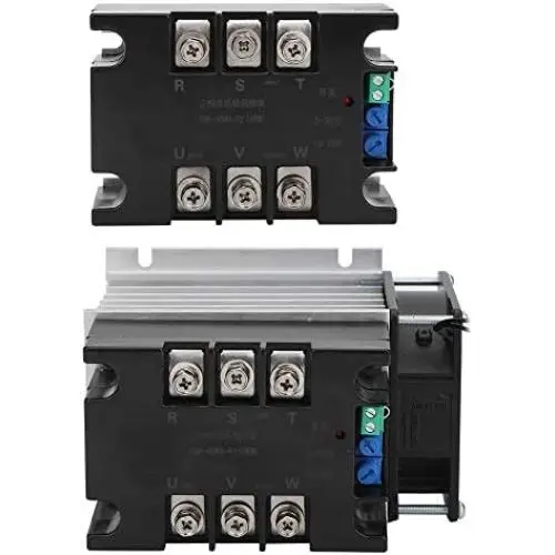 Motor Soft Start Controller, Mounts & Accessories Controls Board, 3-Phase Electrical TSR-40WA-R1 4KW AC Motor Regulator for Conveyors/Compressors [14.50 * 10.50 * 14.50]