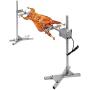 Anbt BBQ Grill Rotisserie Kit Up to 70lb Pig Spit Rotisserie Grill Heavy Duty for Pig Rotisserie Hog Lamb Outdoor Party Campfire Barbecue