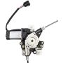 Brock Replacement Driver Rear Power Window Regulator with Lift Motor Assembly Compatible with 2003-2009 H2 & H2 SUT 15771355