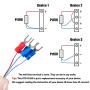 Alinan 2pcs 2M 50MM PT100 RTD Thermistor Temperature Sensor Probe, Three Wire Temperature Controller Stainless Steel