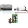 RATTMMOTOR ER11 Spindle Motor 300W Air-Cooled Spindle Motor 52mm 12-48VDC 12000RPM 400mN.m for DIY CNC Router Engraver Milling Machine